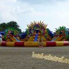 Анапа Центральный пляж водная горка с бассейном для детей