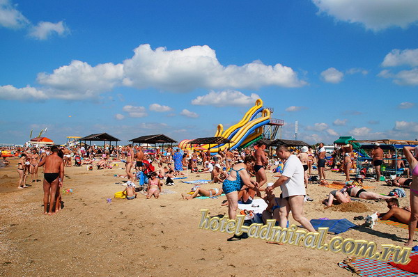 Витязево пляж